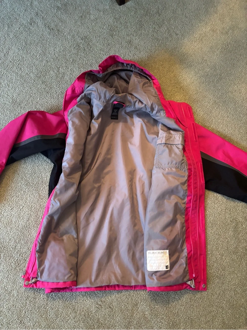 The North Face vibrant hot